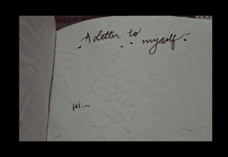 A letter to my younger self