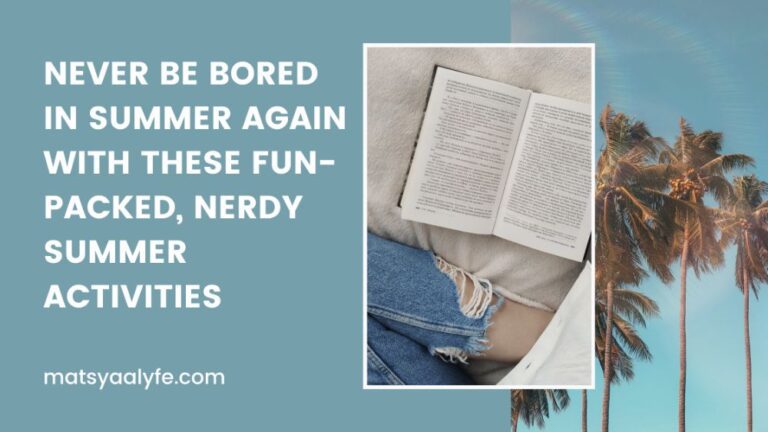 51 Amazing, Productive Things to Do When Bored in Summer