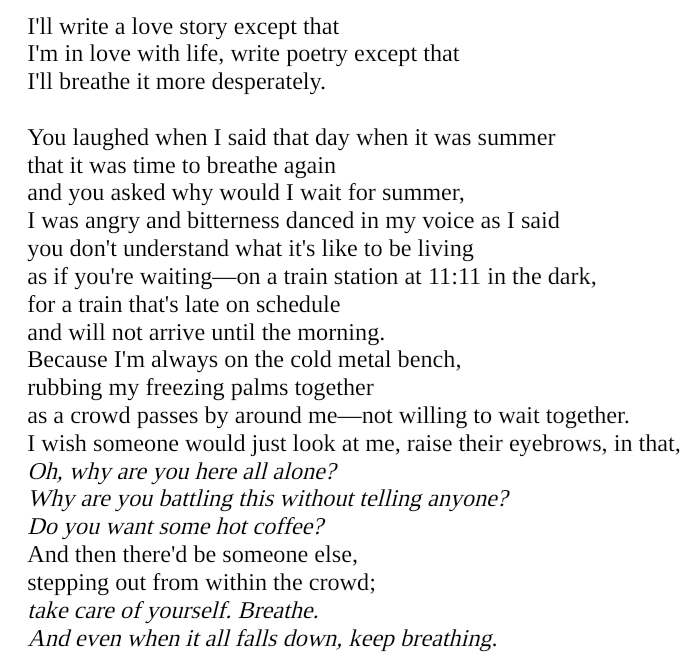 Inspirational poems about life. Original life Poems to inspire yourself.