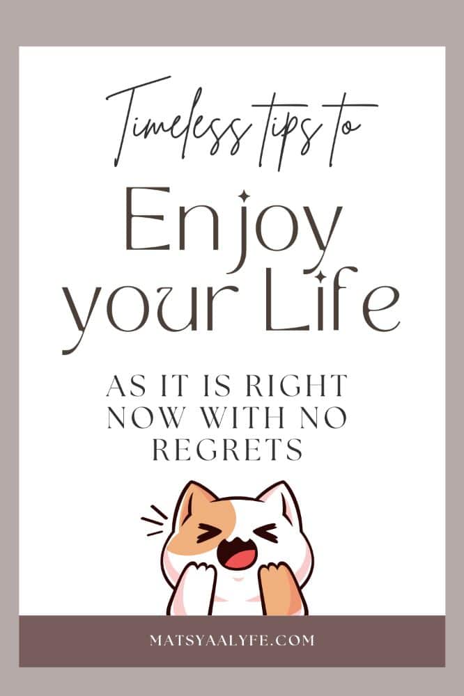 Life is a journey not a destination. Daily mindfulness tips