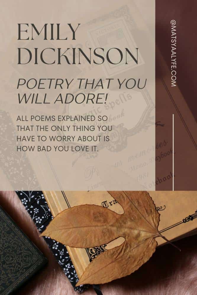 Emily Dickinson's poetry. poems. Poems about death and grief.
